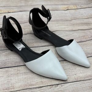 Marc Fisher Two-Tone Pointed Flats